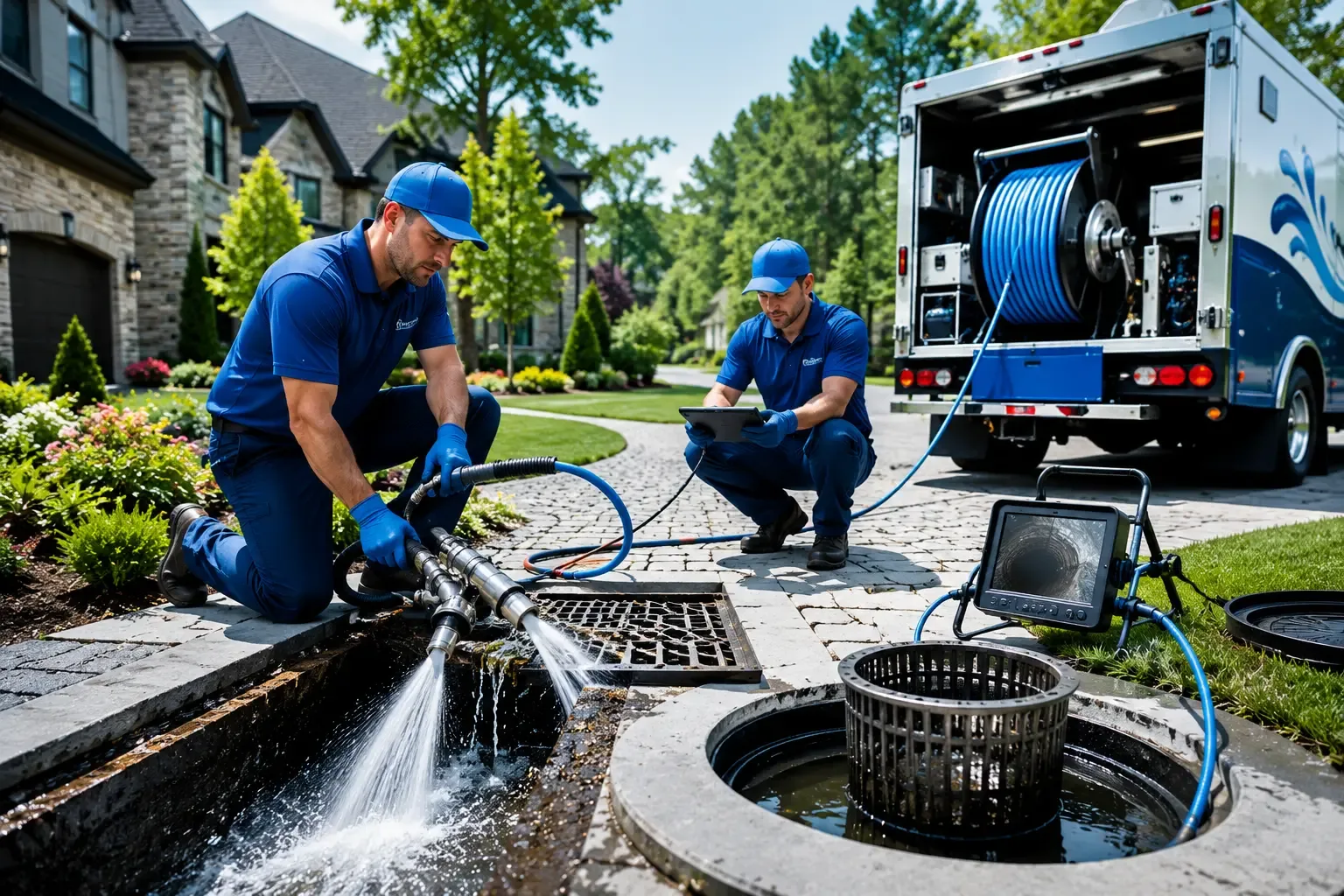 Local outdoor drain cleaning professionals in Holdenville, OK