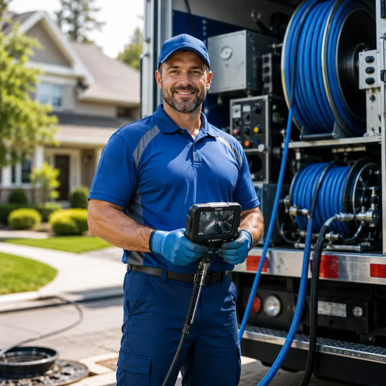 Local outdoor drain cleaning specialists in Holdenville, OK